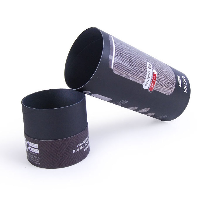 Sound box wireless bluetooth speaker cylinder paper tube gift promotional electronic packaging