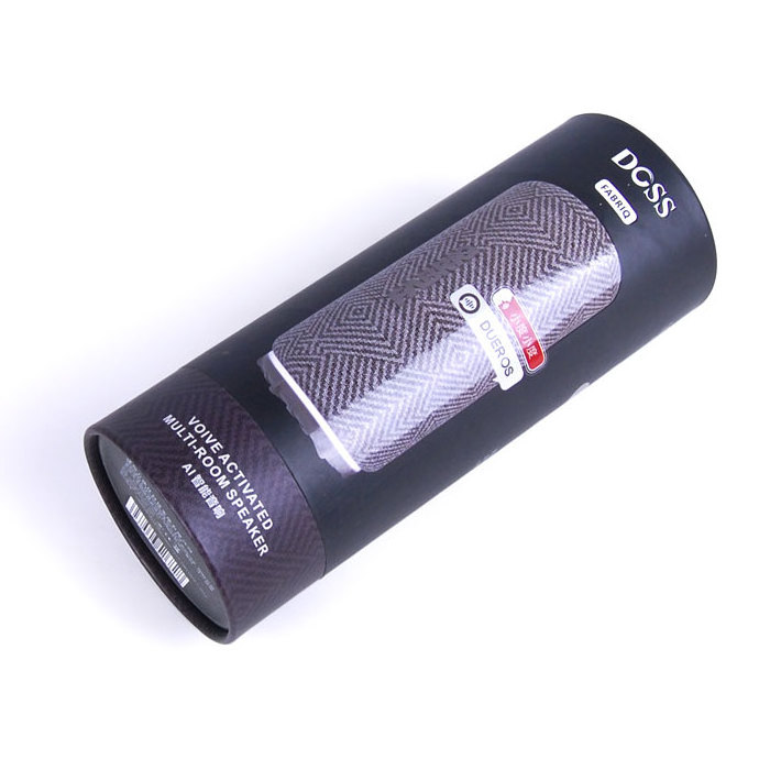 Sound box wireless bluetooth speaker cylinder paper tube gift promotional electronic packaging