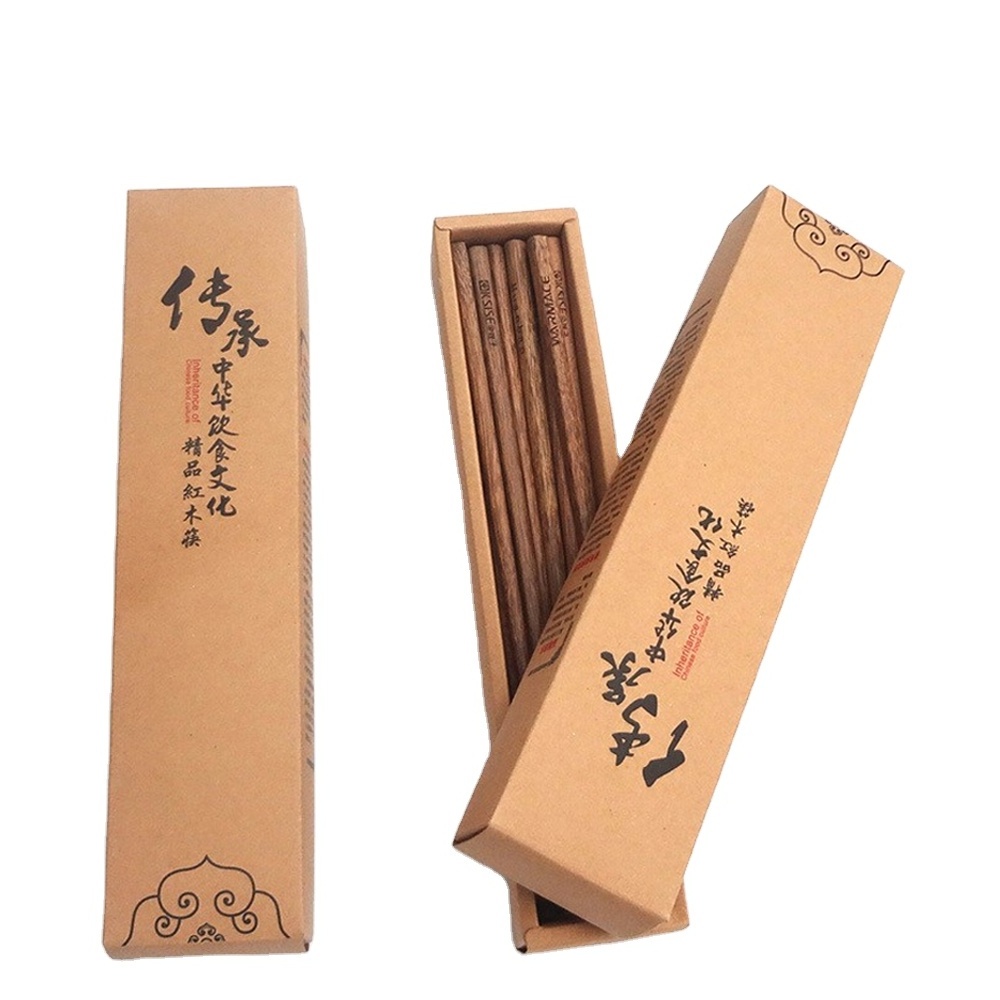 Chinese Restaurant Hot Selling Chopsticks Packaging Kraft Paper Packaging Boxes