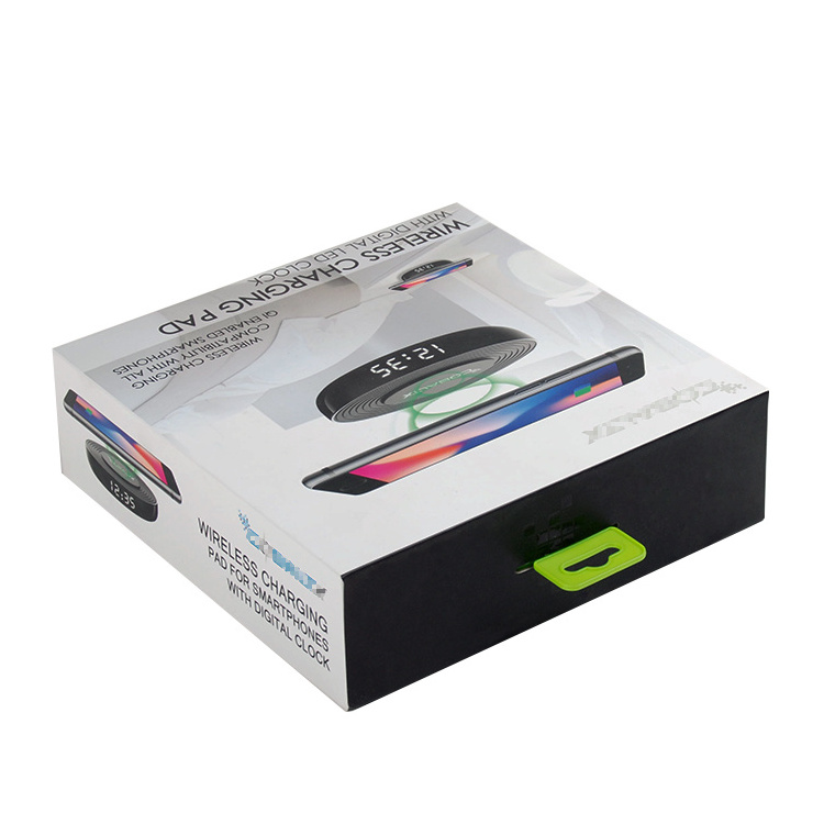 Uv Light Box Wireless Fast Charger Gift Packaging Paper Box Multifunctional Mobile Phone Charging Packing Box