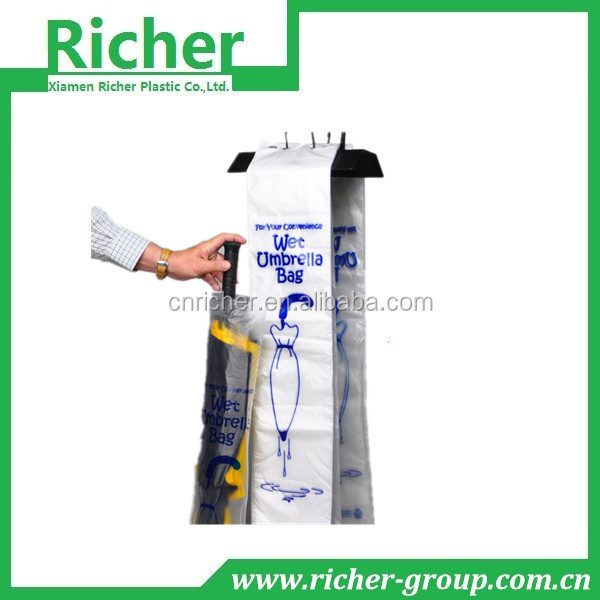 Cheap plastic wet umbrella bag