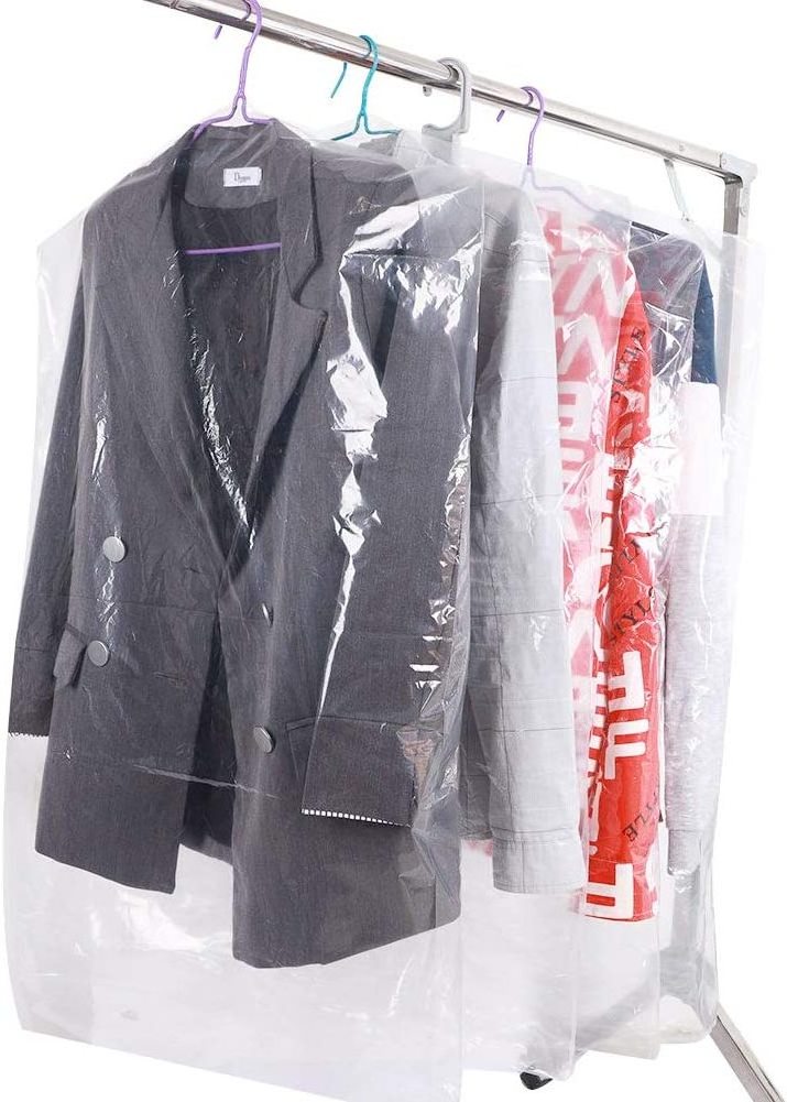 Venus Clear Polythene Garment Cover Roll – Moth Proof, Breathable Suit Bags – All Sizes
