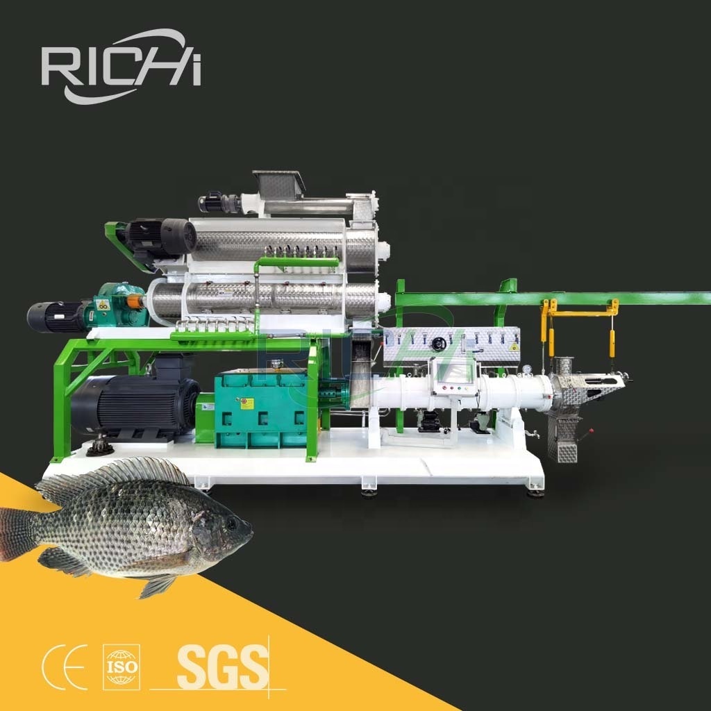 RICHI Customized Floating and Sinking Trout Fish Feed Making Machine