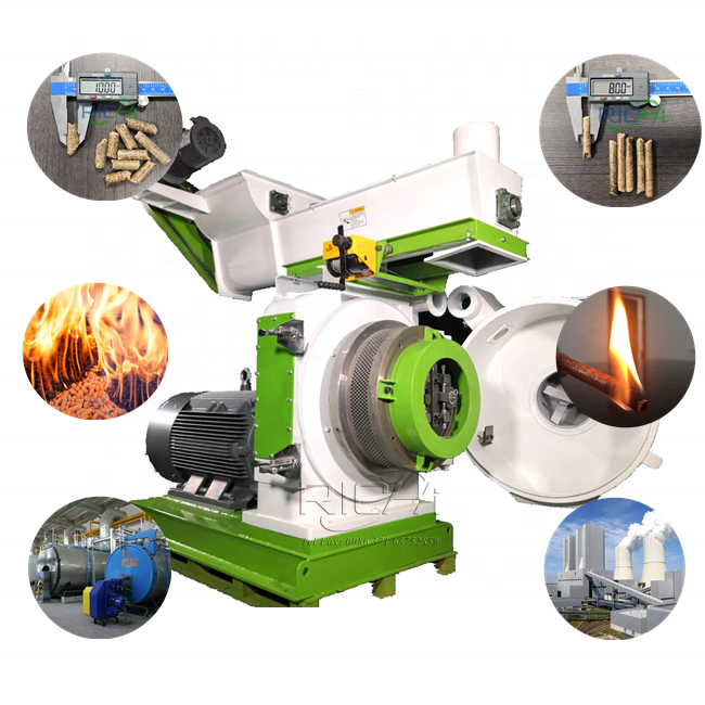 MZLH Series Ring Die Pellet Machine - Agro Waste Alfafa Bentonite Cat Litter Bio Fuel Coconut Shell Cotton Hull Pellet Machine