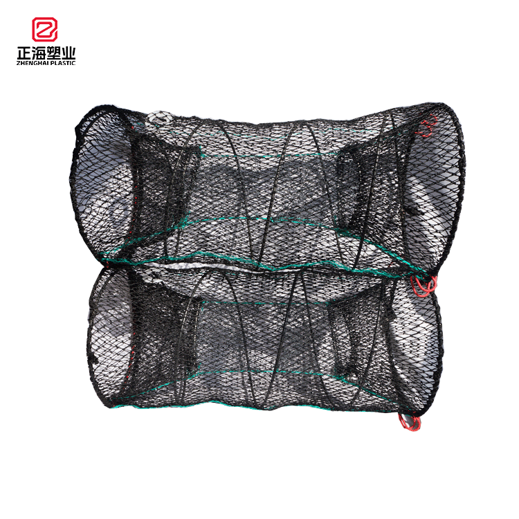 High Quality HDPE Crab Shrimp Lobster Breeding Fishing Cages Easy to Use Aquaculture Traps