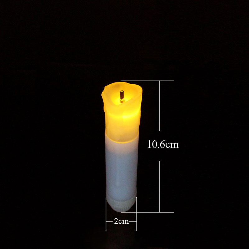 2022 Muslim birthday party candle led party supplies candle holder pillar candle light for party