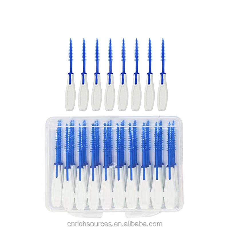 rubber dental toothpicks Soft Cleaning Tool interdental soft rubber brush dental sticks rubber interdental brush toothpick