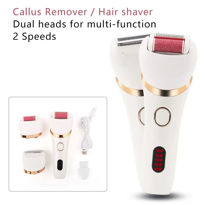 2023 New Arrival Usb Rechargeable Hard Skin Foot File Callus Remove Trimmer Electric Callus Remover For Feet