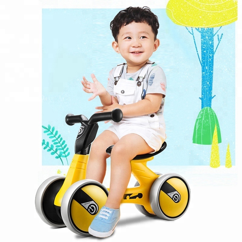 Smooth Wheel Foot Pushed Mini Baby Balance Bike Kids Toy Ride On