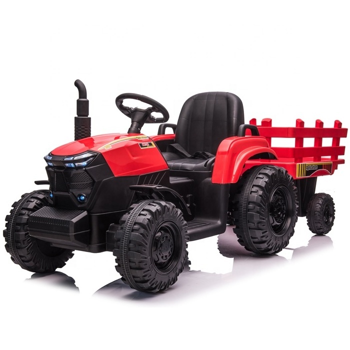 kids pedal tractor ride on car electric truck with bucket