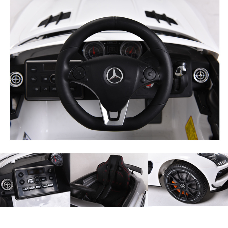 Cool design AMG boy ride on car electric toy with R/C