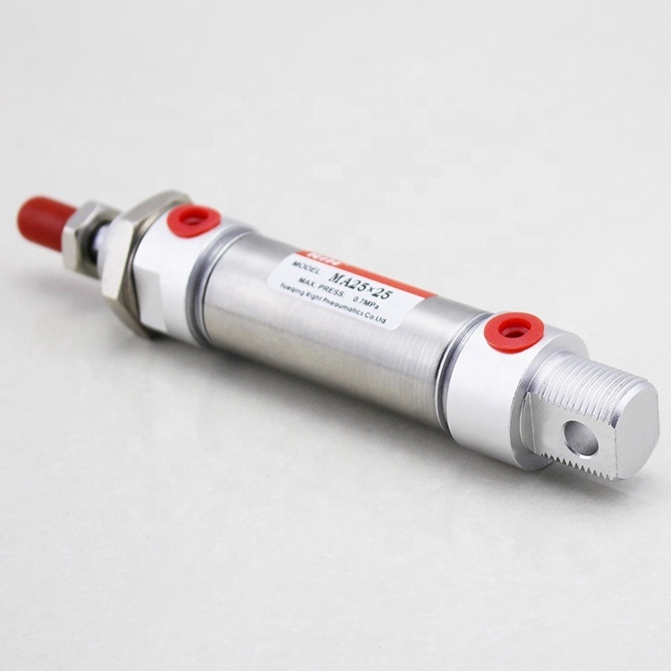 Airtac SMC type stainless steel double acting single action mini air pneumatic piston cylinder