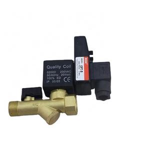 Air compressor filter gas tank OPT-A/B type body combine 1/2" inch automatic water drain valve with timer