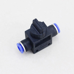 HVFF air speed regulator quick connect hose fitting throttle hand valve pneumatic switch