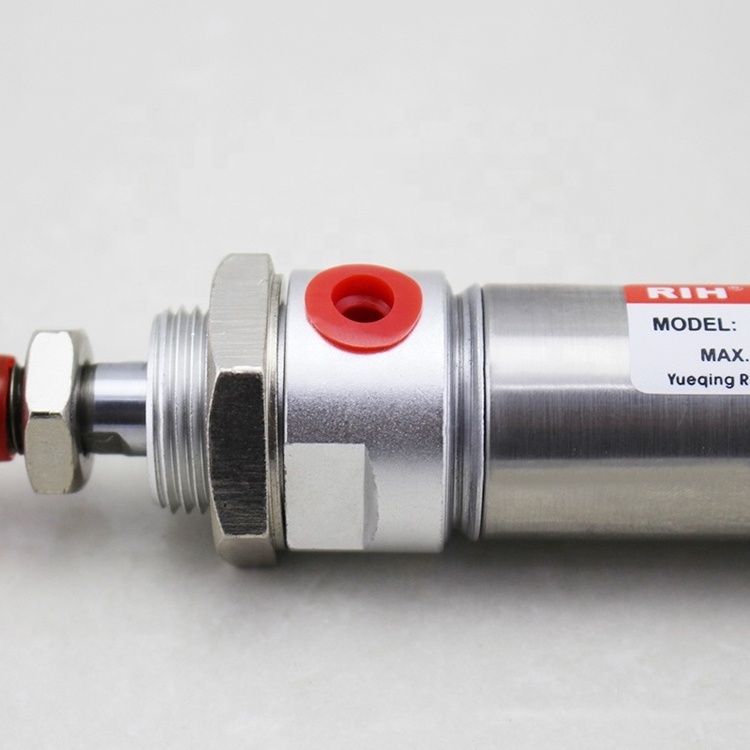 Airtac SMC type stainless steel double acting single action mini air pneumatic piston cylinder