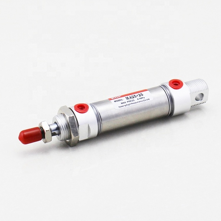 Airtac SMC type stainless steel double acting single action mini air pneumatic piston cylinder