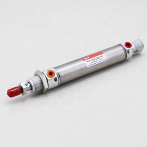 ISO DSNU DSN double acting compressed air piston mini stainless steel cushioned pneumatic air cylinder with cushion