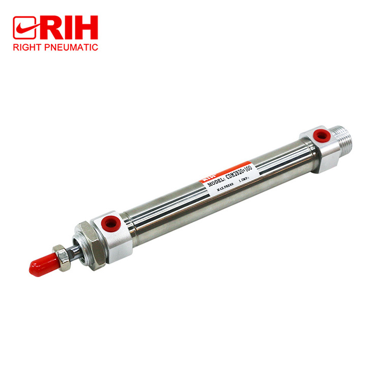 Double Action CDM2B Stainless Small Pneumatic Air Mini Cylinder