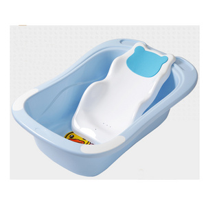 Manufacturer Foldable Baby Kids Bath Tub, Collapsible Portable Folding Plastic Children Newborn Baby Bathtub With Seat Rk-3627