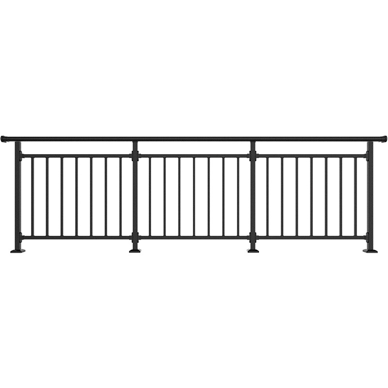 Worught iron stair rail/handrails for outdoor steps