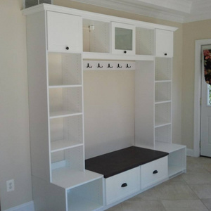 large mudroom cabinet MDF lacquer mudroom storage locker cabinets