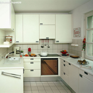 modern kitchen cabinets cherry color compact kitchen design