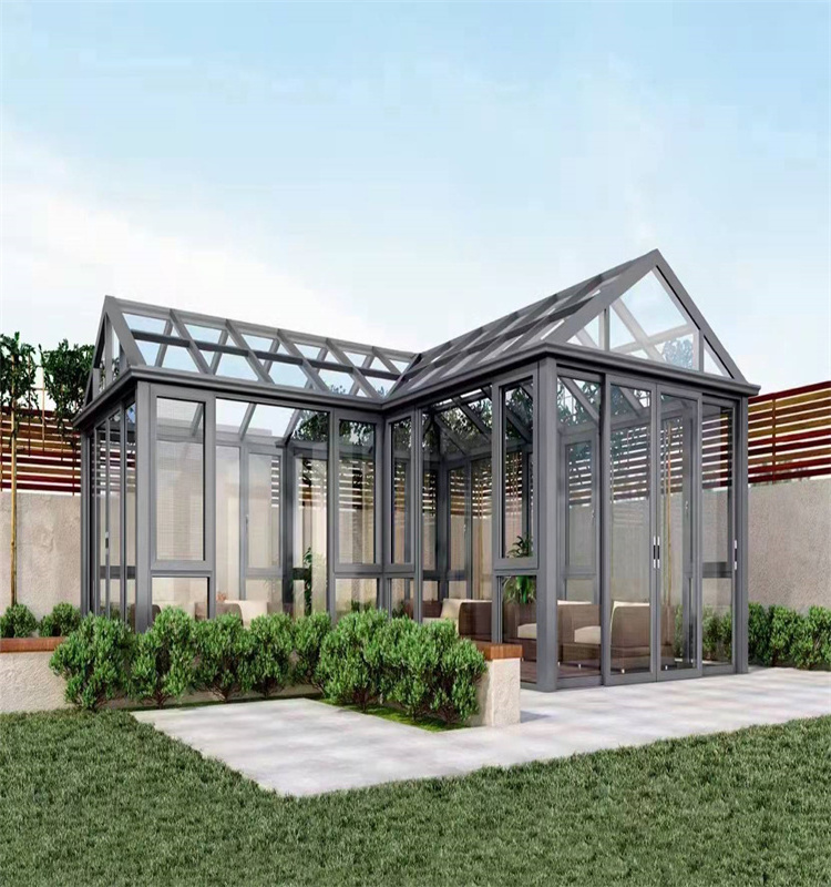 glass house free standing glass house 4 season aluminium glass sunrooms for solarium