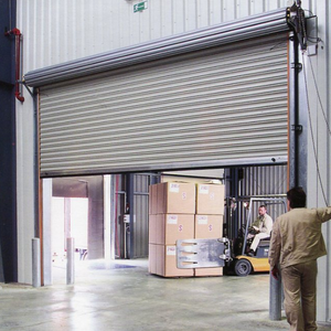 Commercial used roller shutter garage door foshan factory price