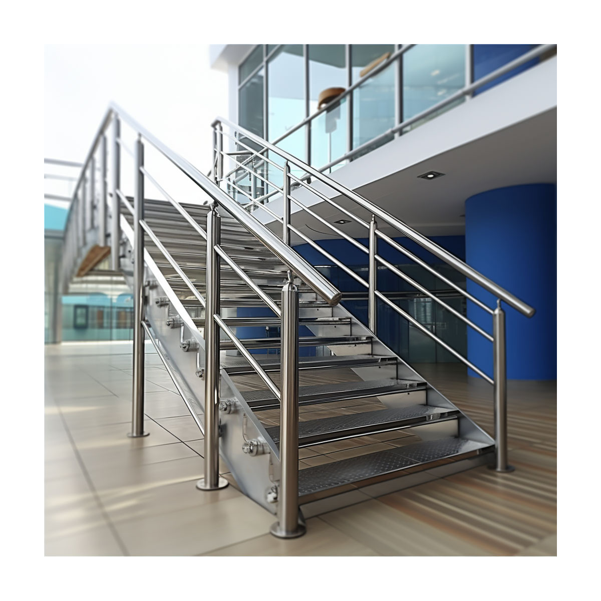 Outdoor Indoor Stainless Steel Balusters Stair Balcony Handrail Staircase Wire Cable Railing System