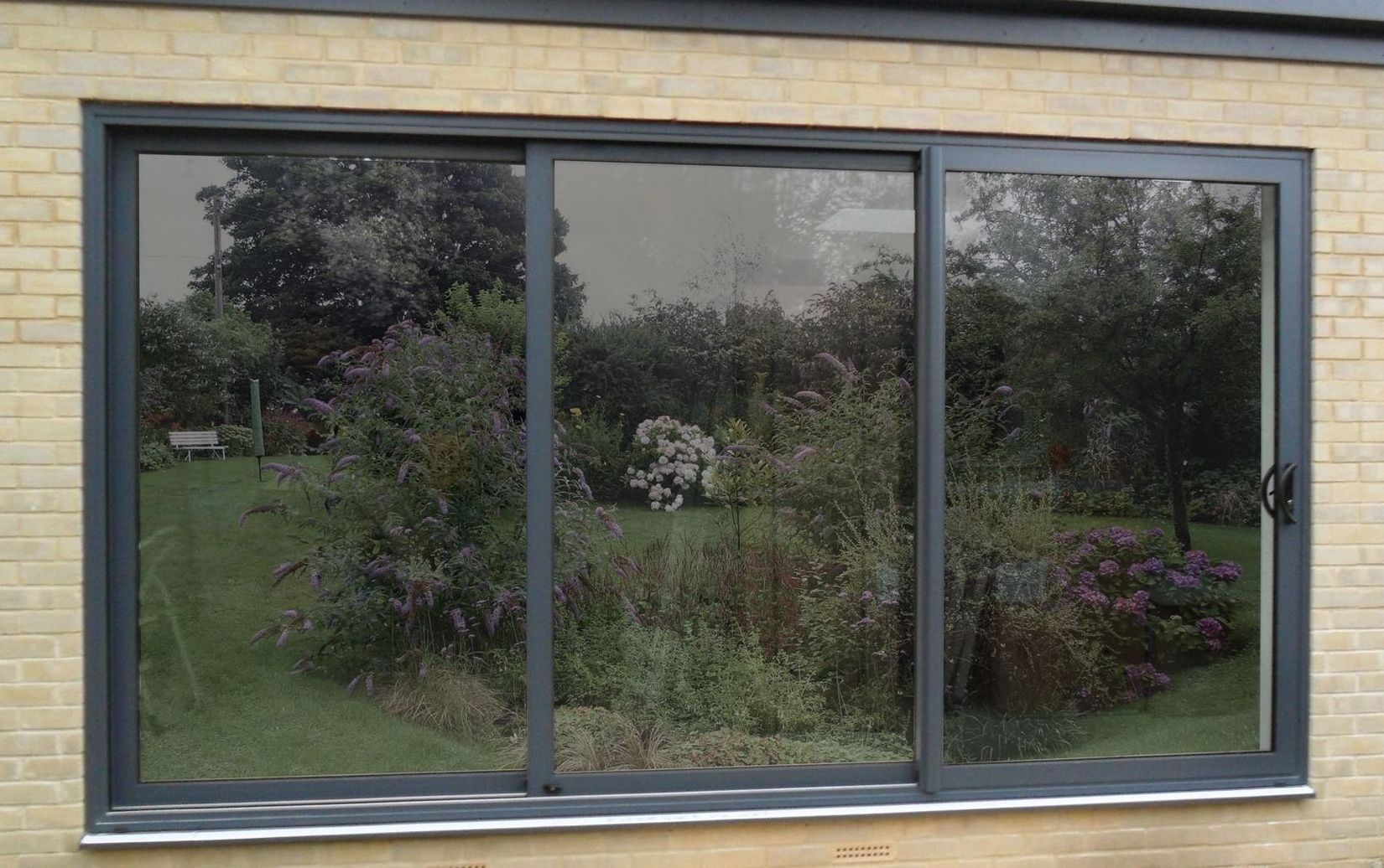 Latest 3 panel triple upvc casement bay window hot sale