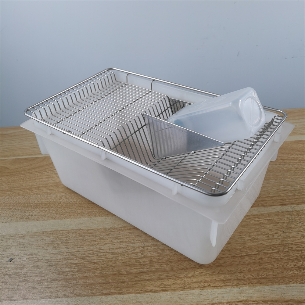 China wholesale laboratory rat cages rodent bin PP lab mice breeding tub mouse group lab cage for mice