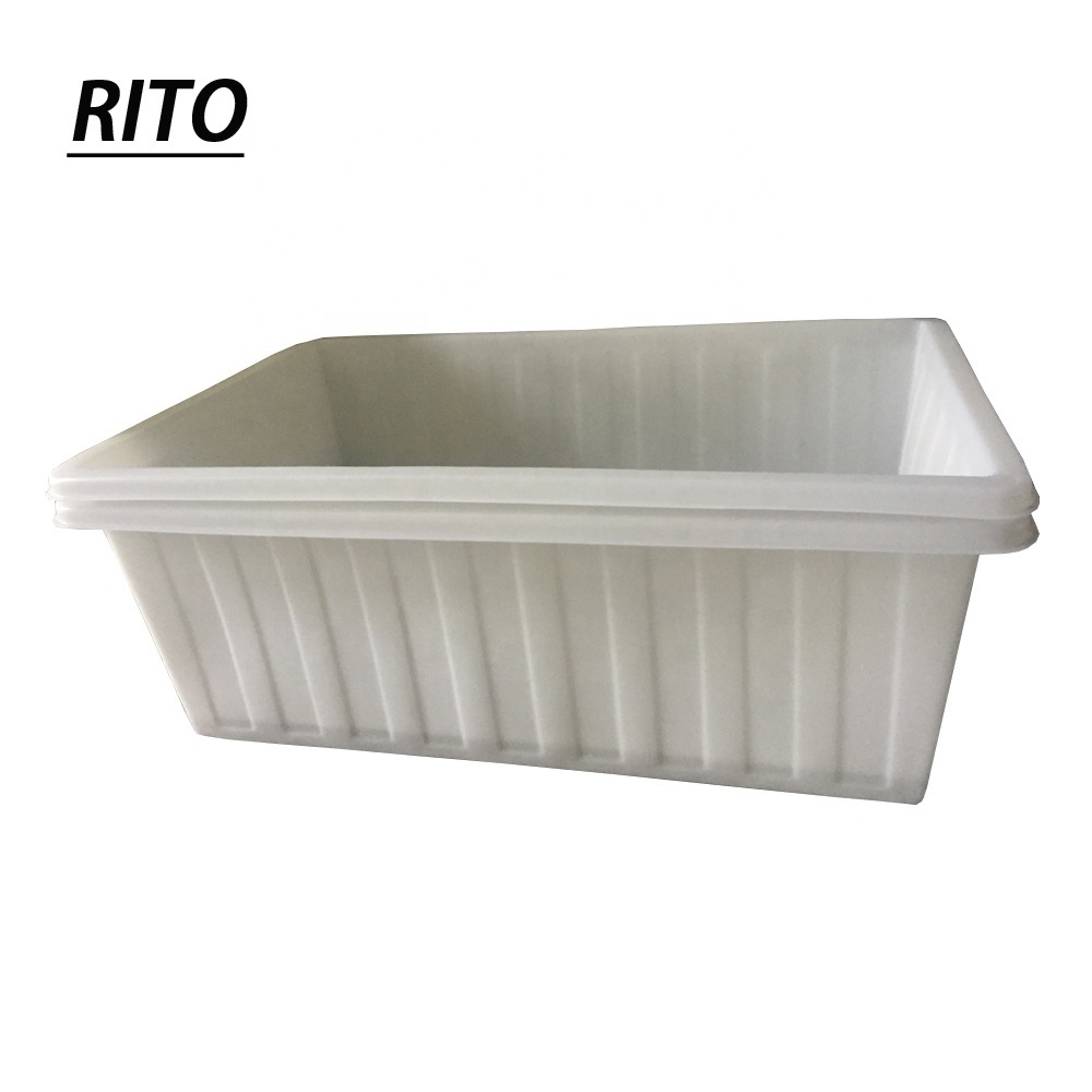 oem fish large plastic tubs with drain lid