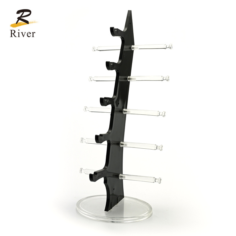 River eye glasses display acrylic optical counter display racks optical shop design plastic sunglasses display stand