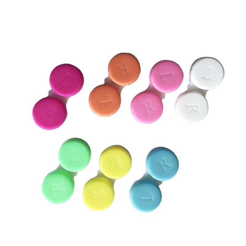 2023 Korea popular colorful customized contact lens case