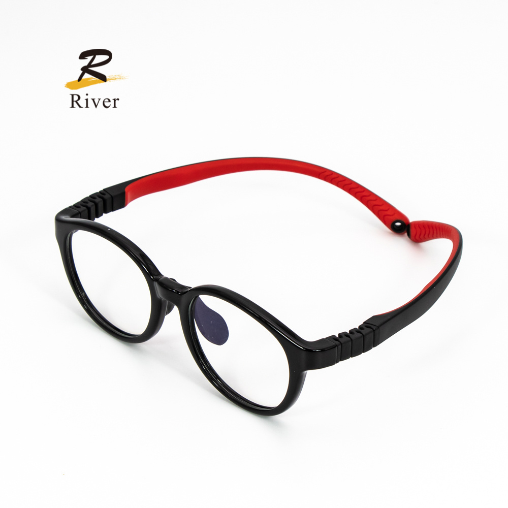 2022 Detachable Silicon Optical Frame Kids Computer Anti Blue Light Blocking Glasses