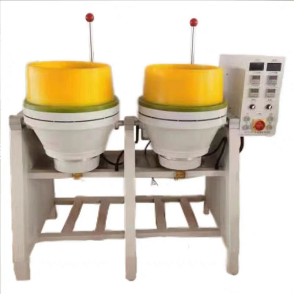 High quality Centrifugal Disc Finishing Machine to remove burrs and polishing water flow