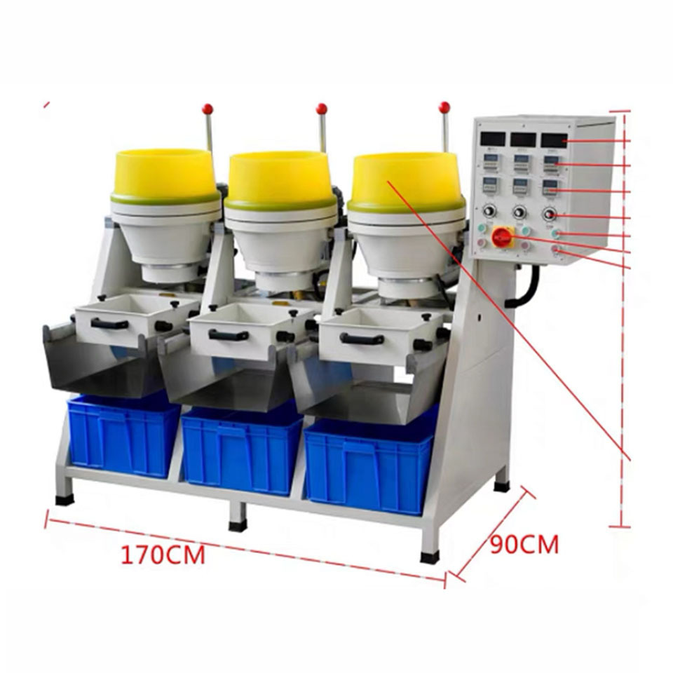 OEM Centrifugal Disc Finisher Jewelry Silver Gold Disk Polishing Finishing Machine