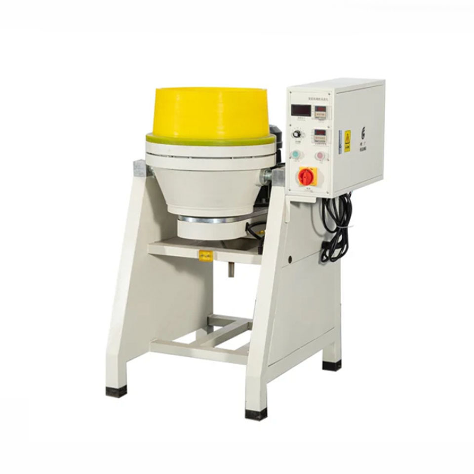 High quality Centrifugal Disc Finishing Machine to remove burrs and polishing water flow