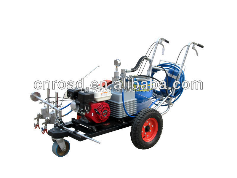 hand push parking lot pavement lines painting marking machine