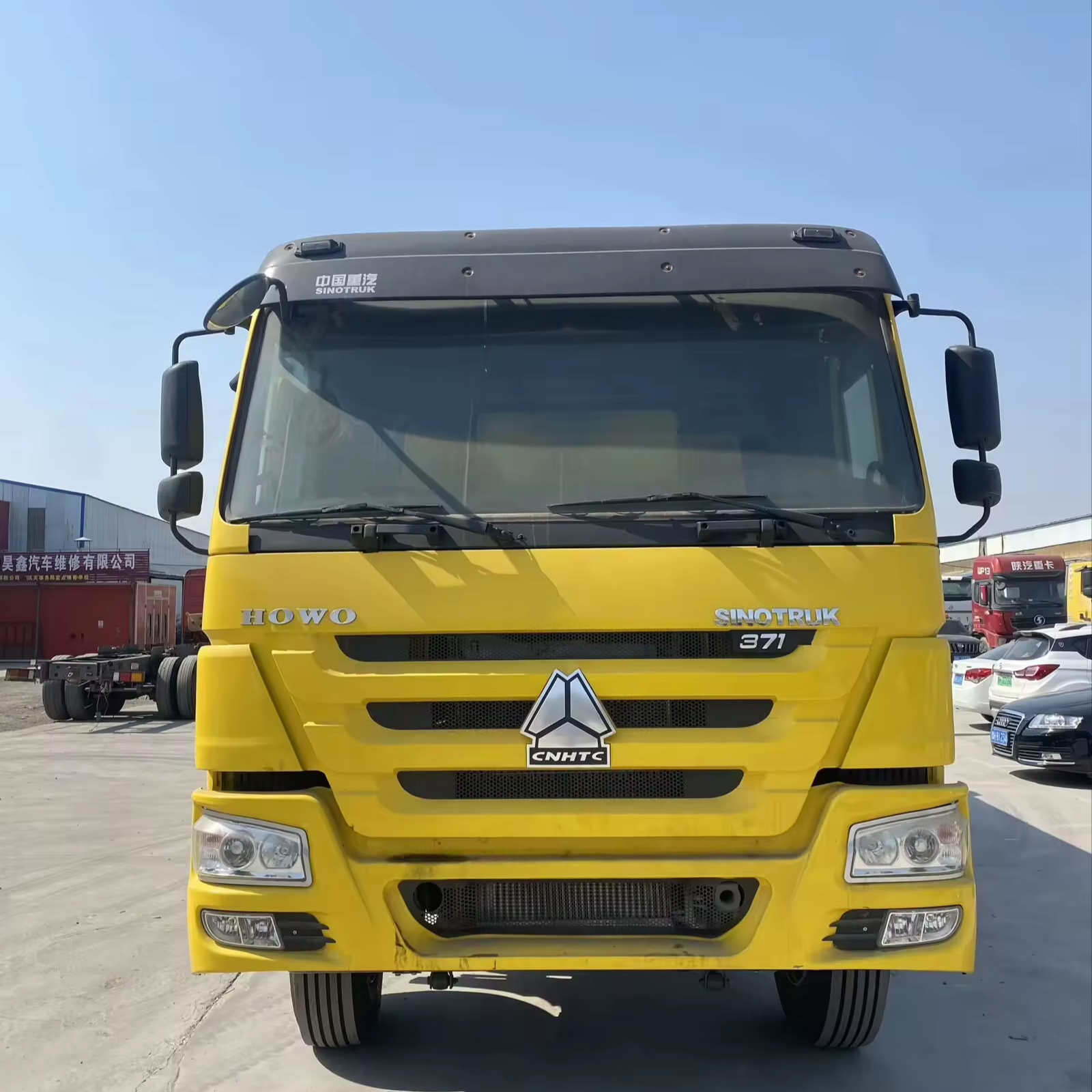 2021 Chinese SINOTRUK HOWO Yellow  6*4 10-Wheel Truck With Cost-Effective  Dumper Truck For Sale