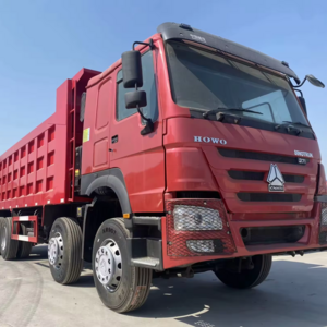 High Condition Tipper Truck 10 12 Wheels Dumper 8x4 CNHTC Dump Truck For Sale