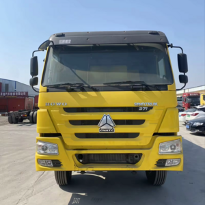 SINOTRUK HOWO dump truck Yellow  6*4 second-hand ten-wheel truck cost-effective rock machinery