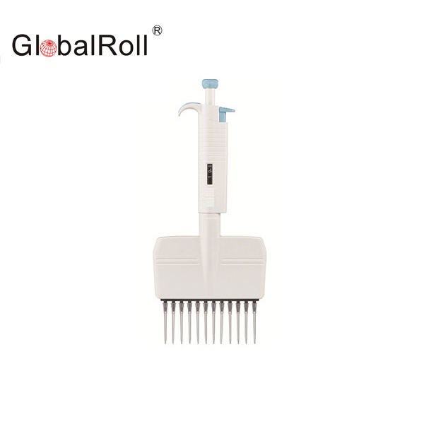 Fully Autoclavable Variable Volume Laboratory Liquid High Quality 8 Multichannel Plastic Pipettes