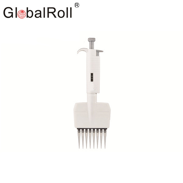 Fully Autoclavable Variable Volume Laboratory Liquid High Quality 8 Multichannel Plastic Pipettes