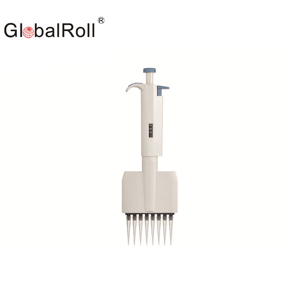 Fully Autoclavable Variable Volume Laboratory Liquid High Quality 8 Multichannel Plastic Pipettes