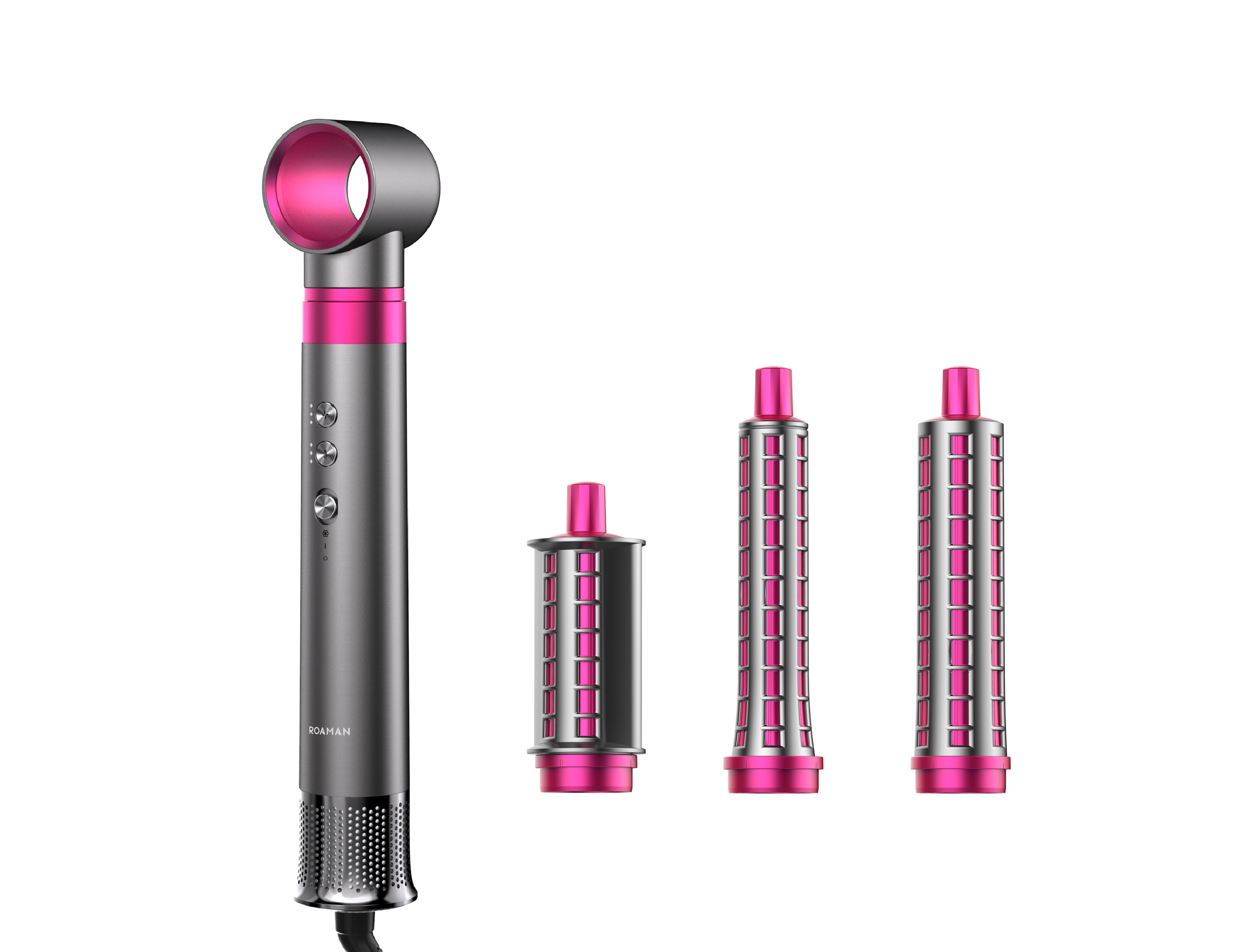 2023 New Trend Hair Straightener Hot Air Brush 5 in 1 Curler Styling 7 In 1 Hair Air Wrap Styler Hair Dryer