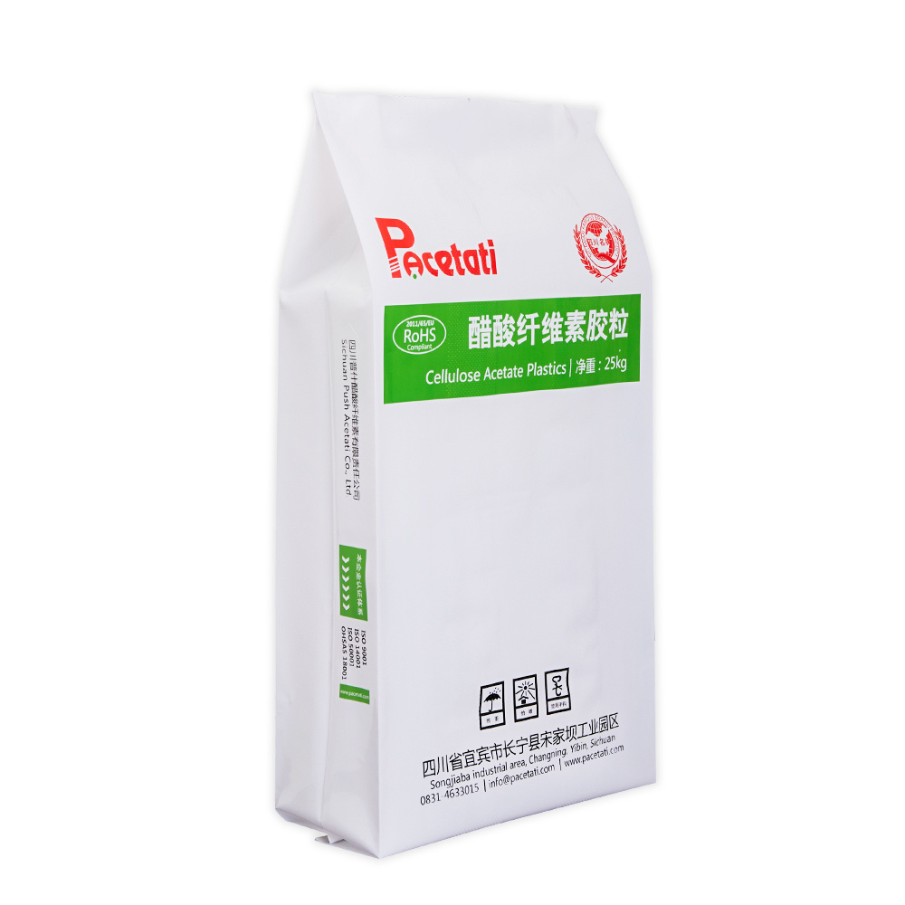 Three layer -extruded custom print FFS heavy  duty plastic  poultry feed bags