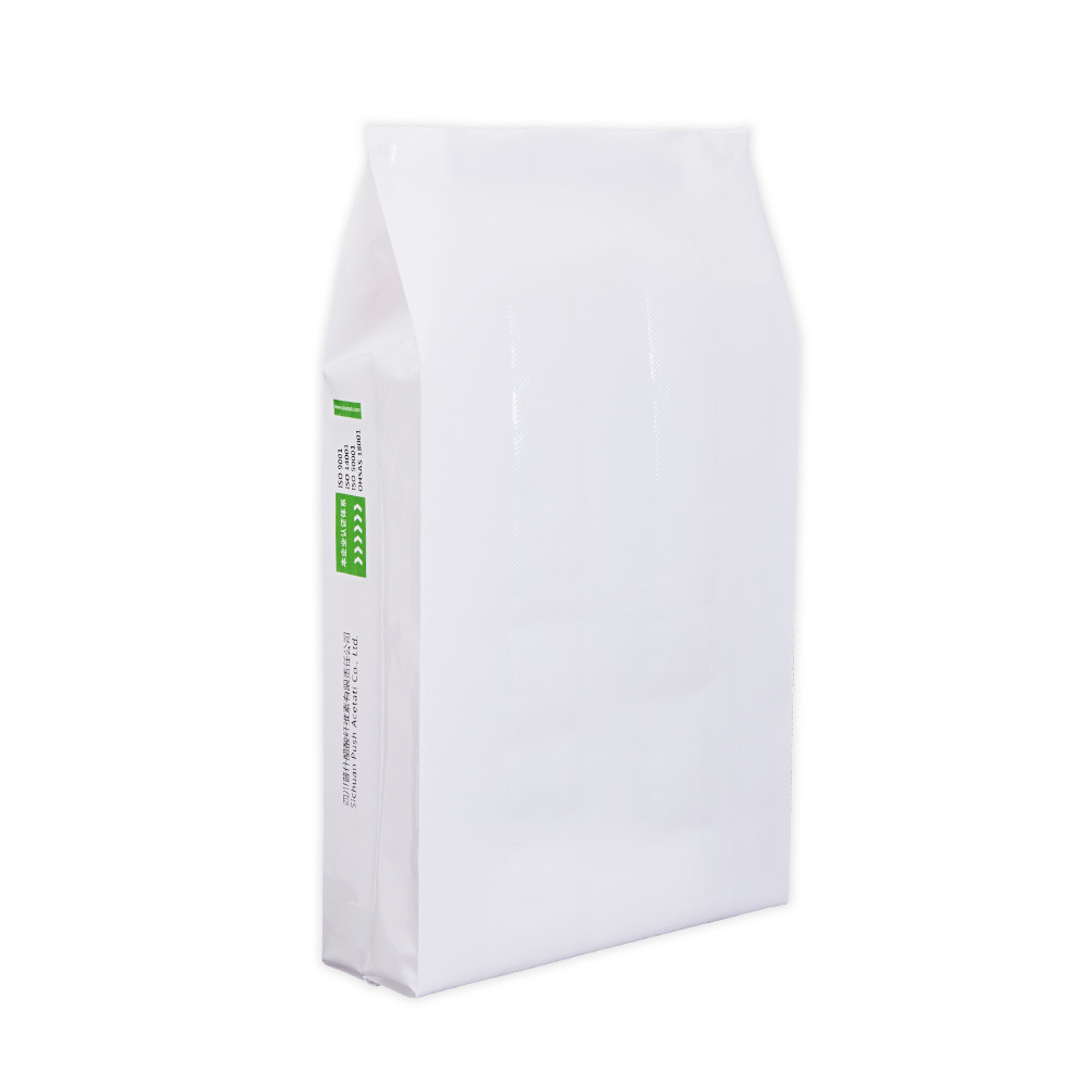 Three layer -extruded custom print FFS heavy  duty plastic  poultry feed bags