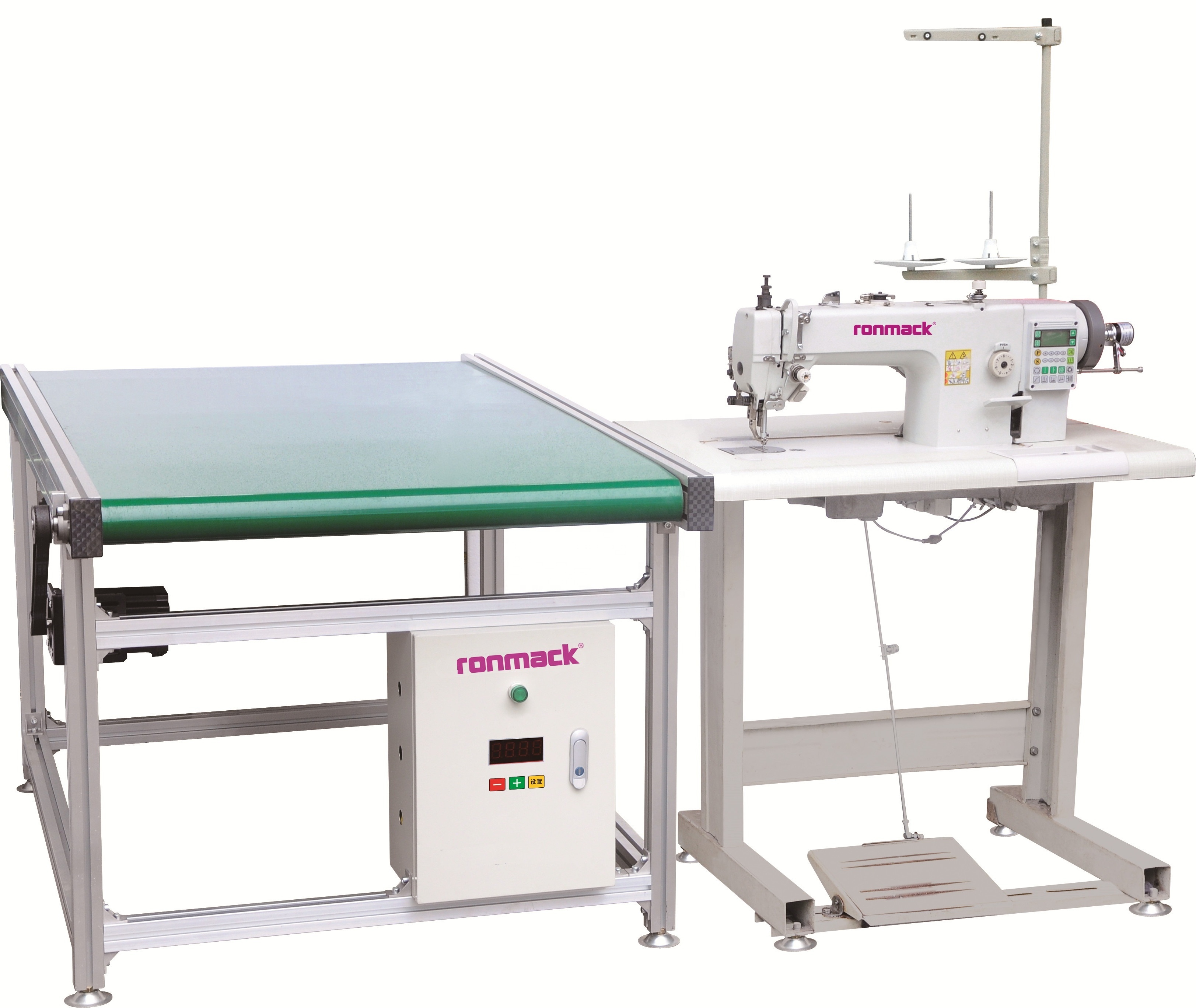 RONMACK RM-902 Synchronous conveyor belt table industrial sewing machine