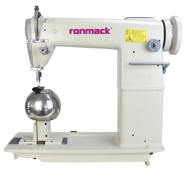 RONMACK RM-810-JF Automatic Industry Leather Sewing Machine  Special Post Bed Wig Sewing Machine